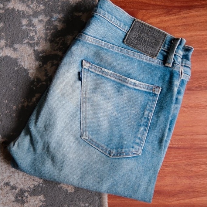Jeans 502 Tapered Made & Crafted Selvedge Original Made in Japan - Size 34