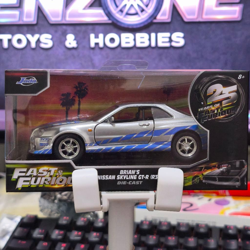 Jada Fast Furious 1:32 - Nissan Skyline R34 Brian