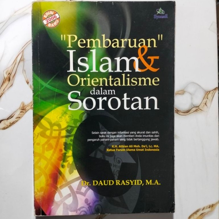 Buku Pembaruan" Islam Orientalisme dalam Sorotan