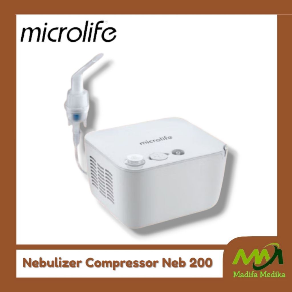 Nebulizer Microlife NEB200 Nebuliser Kompresor Compressor Nebuliser Compressor Nebulizer