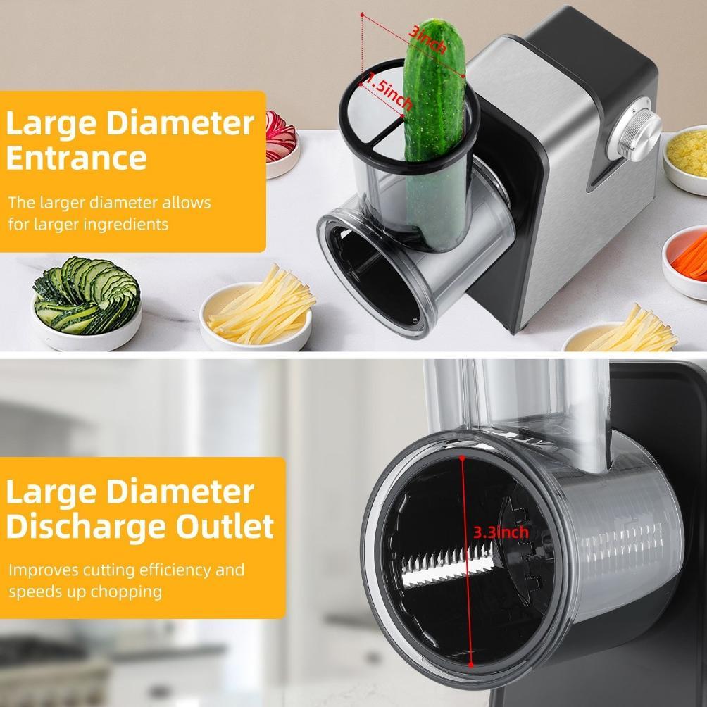 HOT DEALS [COD] 5-IN-1/7-IN-1 250W-500W Mesin pemotong sayur otomatis  dengan listrik ini adalah ala