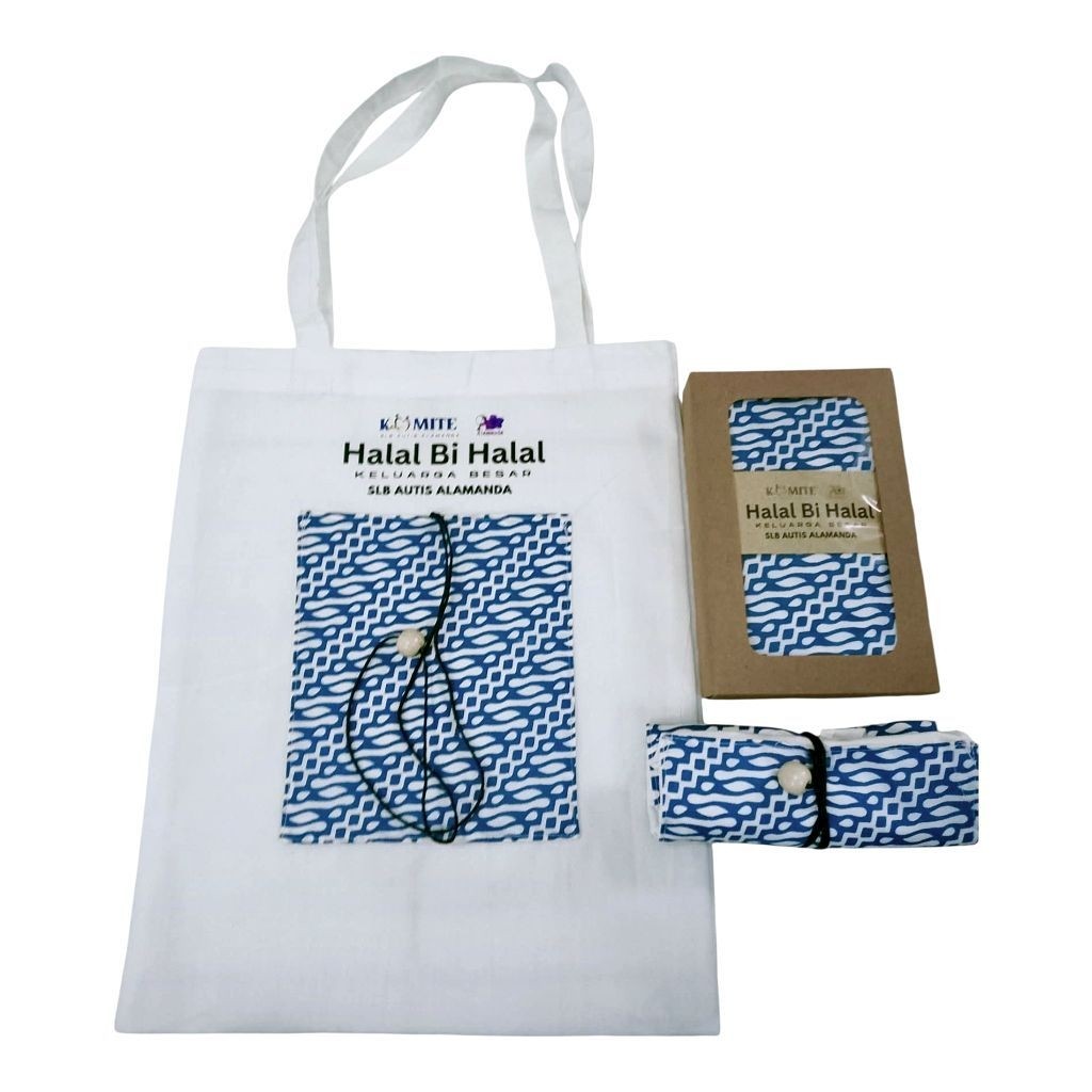 Tas lipet Batik Tali Printil 32x40cm / Tas Map/ totebag/ tas custom/ souvenir tas/ tas seminar/ tas 