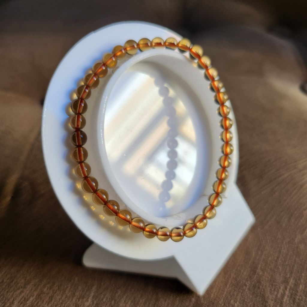 Gelang Whiskey Citrine 4,6 mm Sertifikat
