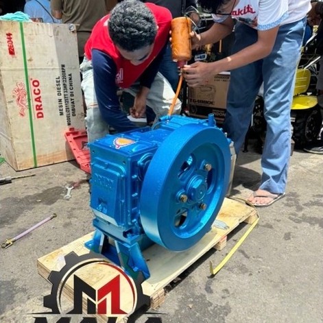 MESIN PENGGERAK SOLAR ENGINE DIESEL DRACO ZS1125TT 30HP
