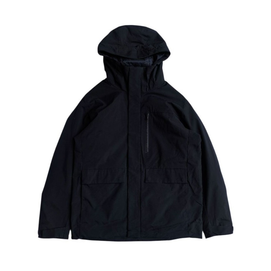 Uniqlo hybird down jacket 3d cut seamless black