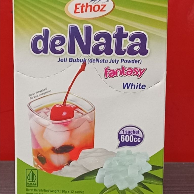 Ethoz deNata Fantasy White Jeli Bubuk deNata Jely Powder 10g x 12 sachet Halal