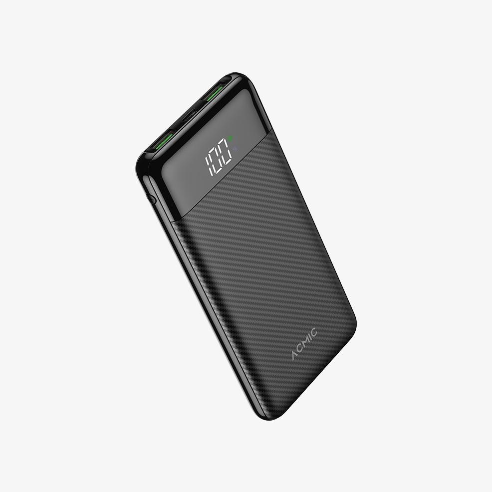 Premium Acmic F10Pro 10000Mah Powerbank Slim 22.5W Fast Charging Type C