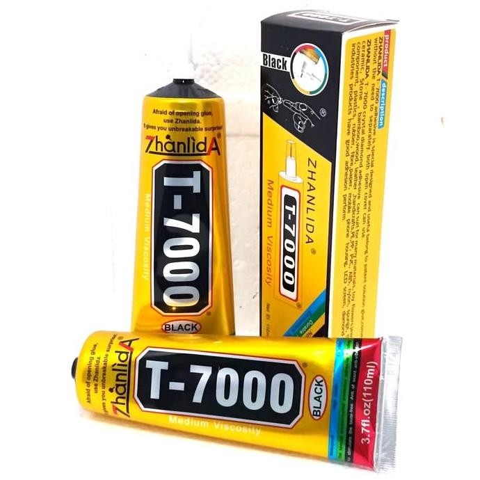 LEM LCD TOUCHSCREEN ZHANLIDA T7000 HITAM / BLACK BESAR 110ML