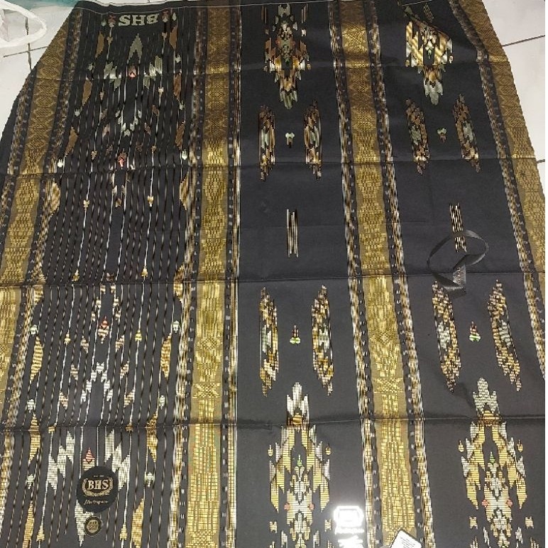 BHS Masterpiece SGE Songket Hitam gold merses