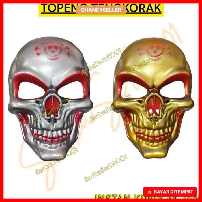 TOPENG TENGKORAK TOPENG SETAN TOPENG SERAM