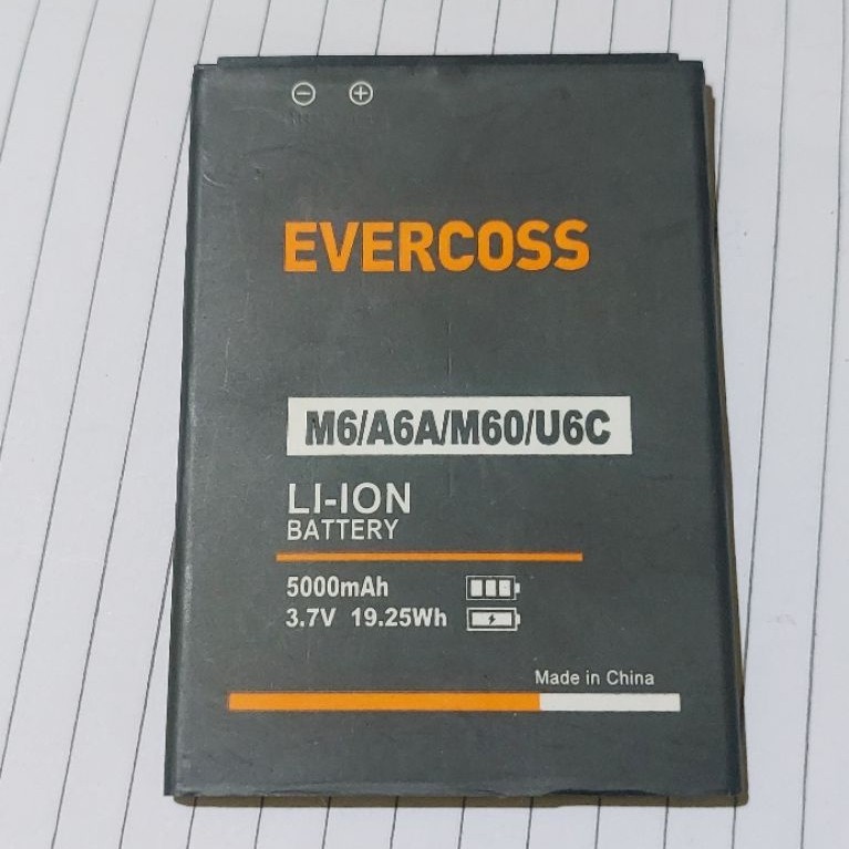 Baterai Evercoss M6 Original Cabutan