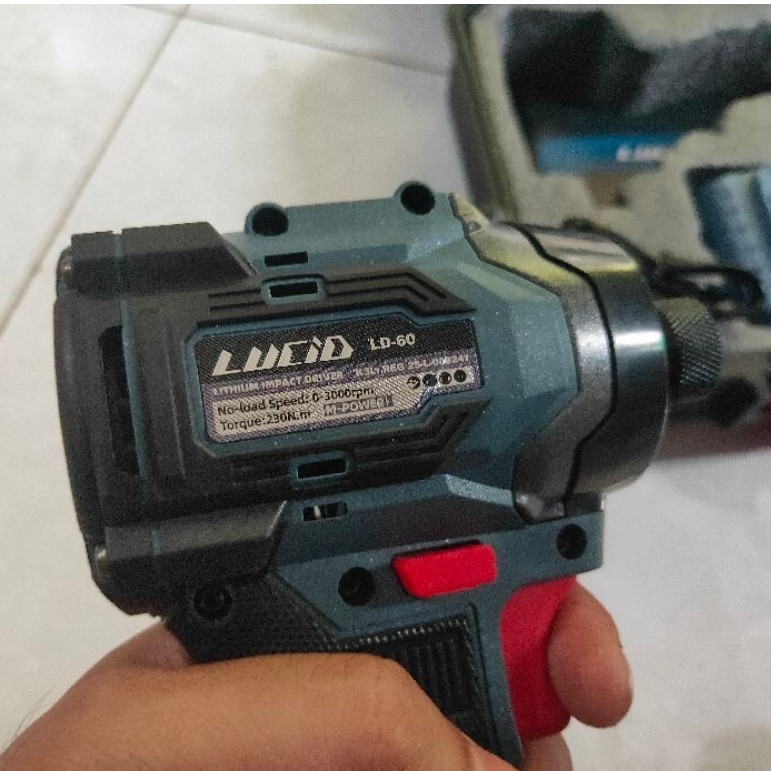 UNIT ONLY IMPACT DRIVER LUCID LD 60 230 NM LXT