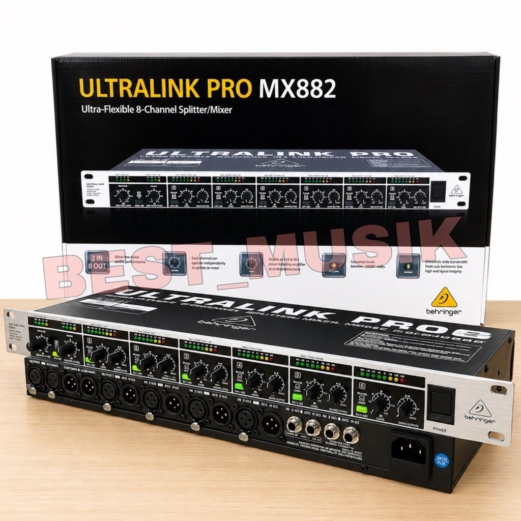 BEHRINGER ULTRALINK MX882 / MX 882 / MX-882 (BISA COD)