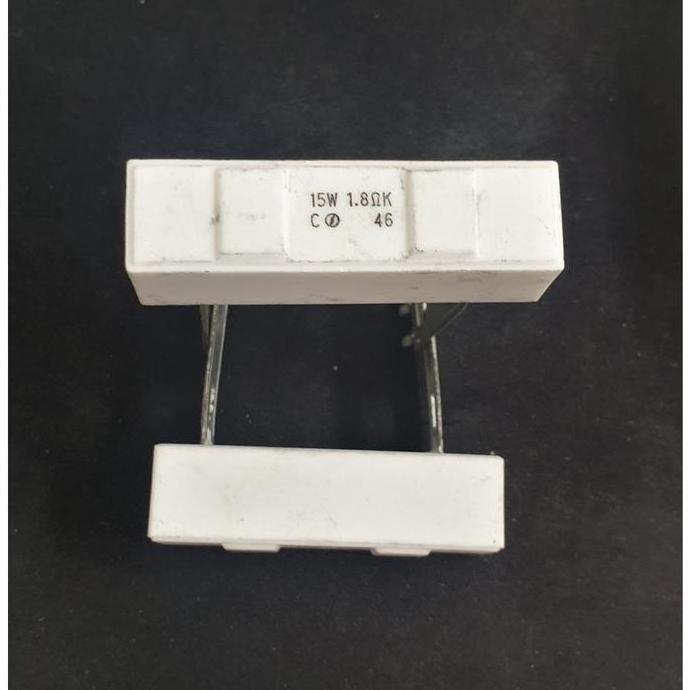 RESISTOR KERAMIK KAPUR 15W 1.8OHM 1.8 OHM BYD79