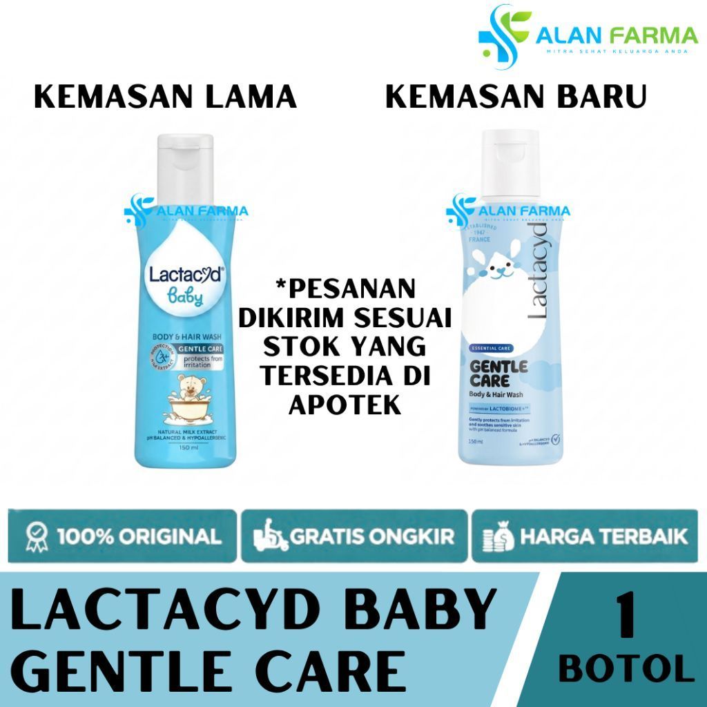 Lactacyd Baby | Lactacyd Baby Gentle Care | Sabun dan Shampoo Bayi Iritasi
