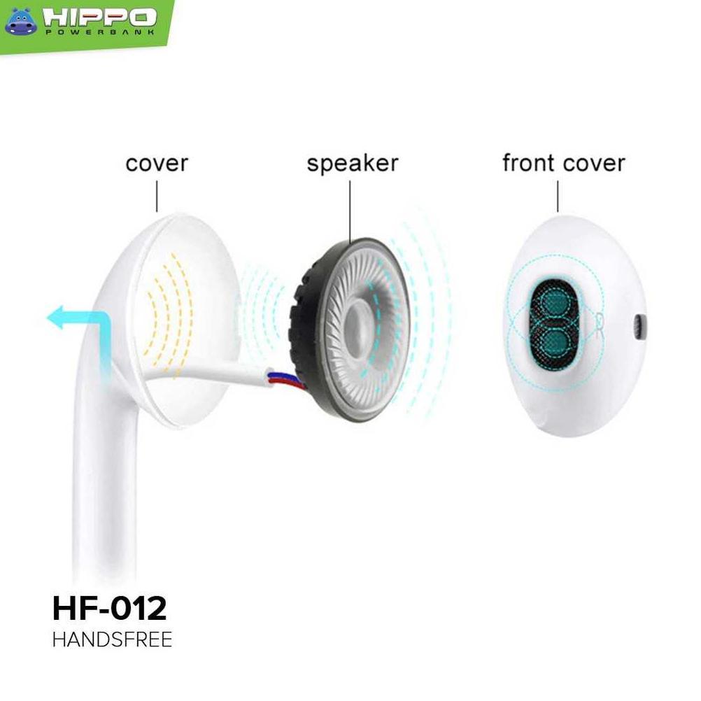 Hippo Handsfree HF 012 - Headset HF012 - Hands free HF-012