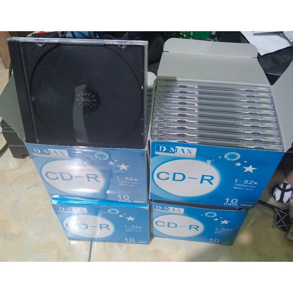 Jewel Case Hitam Tebal Pelindung CD | Jewel Case CD | CD Audio | Compact Disk