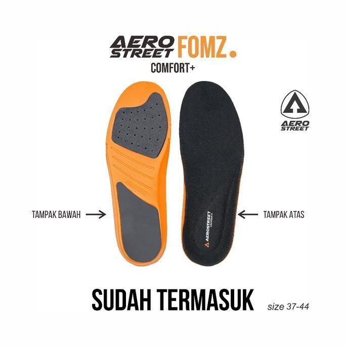 NHP AEROSTREET 37-44 MASSIVE LOW 2.0 NATURAL BIRU TUA PASTEL - SEPATU SNEAKERS CASUAL BERKUALITAS