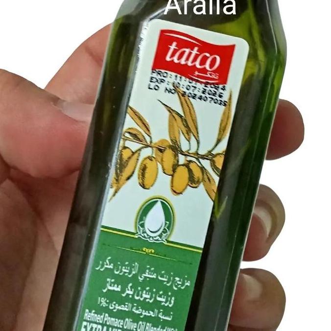 Minyak Zaitun Tatco  Extra Virgin Olive Oil Asli Kemasan 100 ml #minyakzaitun #oliveoil #tatco #miny