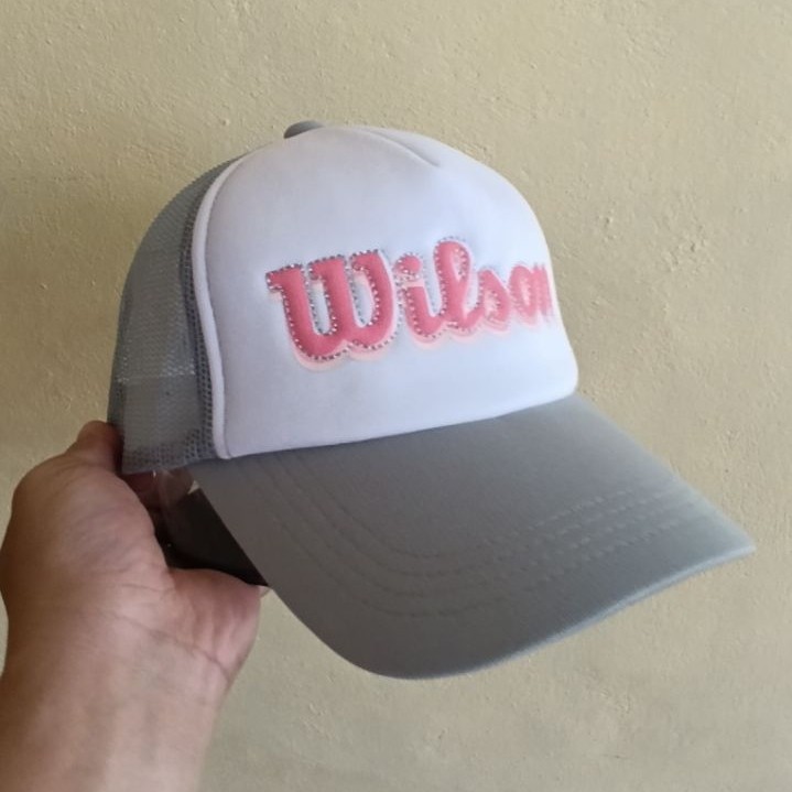 topi golf pria wilson model jaring trucker 2nd