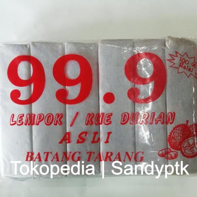 Dodol Lempok Durian Batang Tarang - Khas Pontianak 1 Kg Kemasan Besar