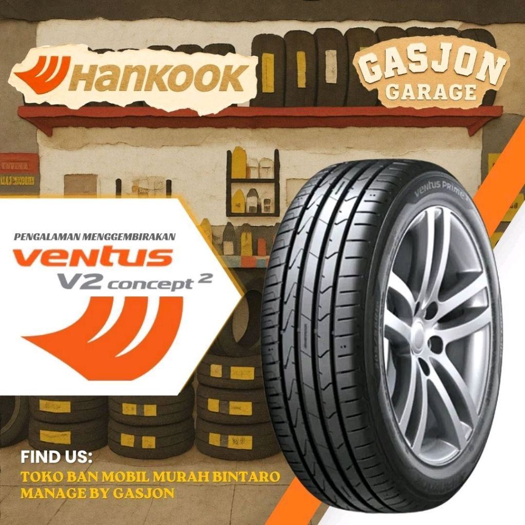 Ban mobil 205/55 r16 Hankook V2 Concept xpander, civic, mazda2, altis, livina 205 55 r16 Hankook V2 