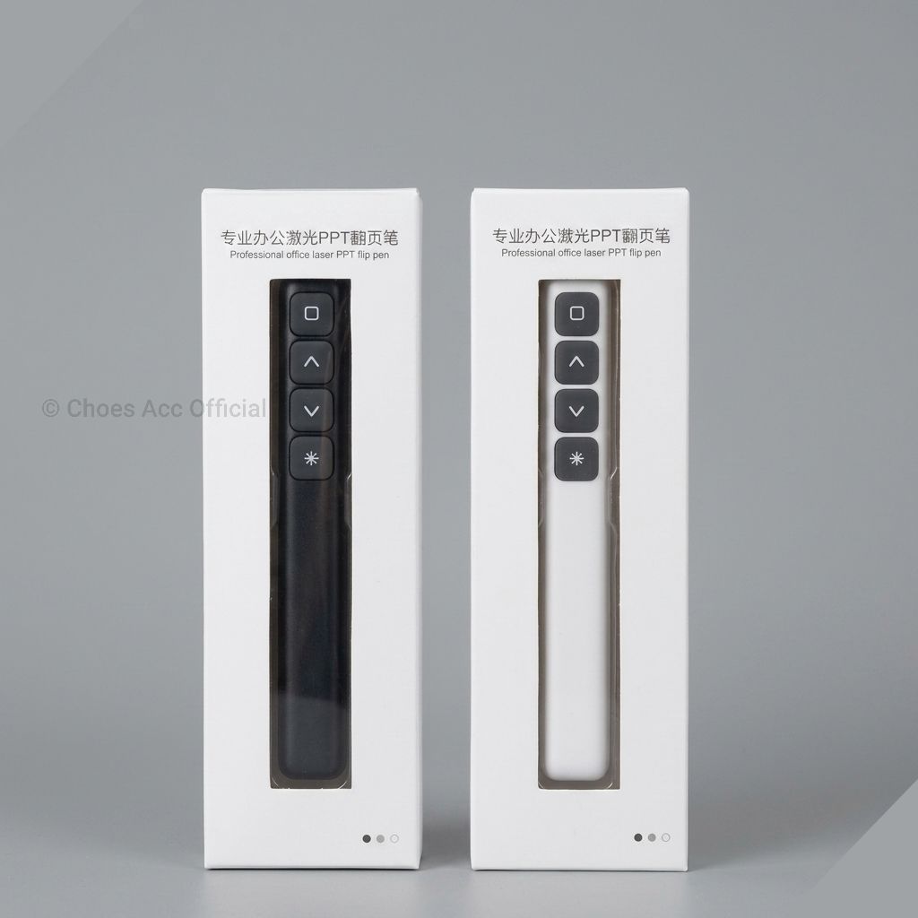 Laser Pointer Presentasi Remote PPT Clicker Wireless Presentation Alat Presentasi Kantor Kuliah Prem