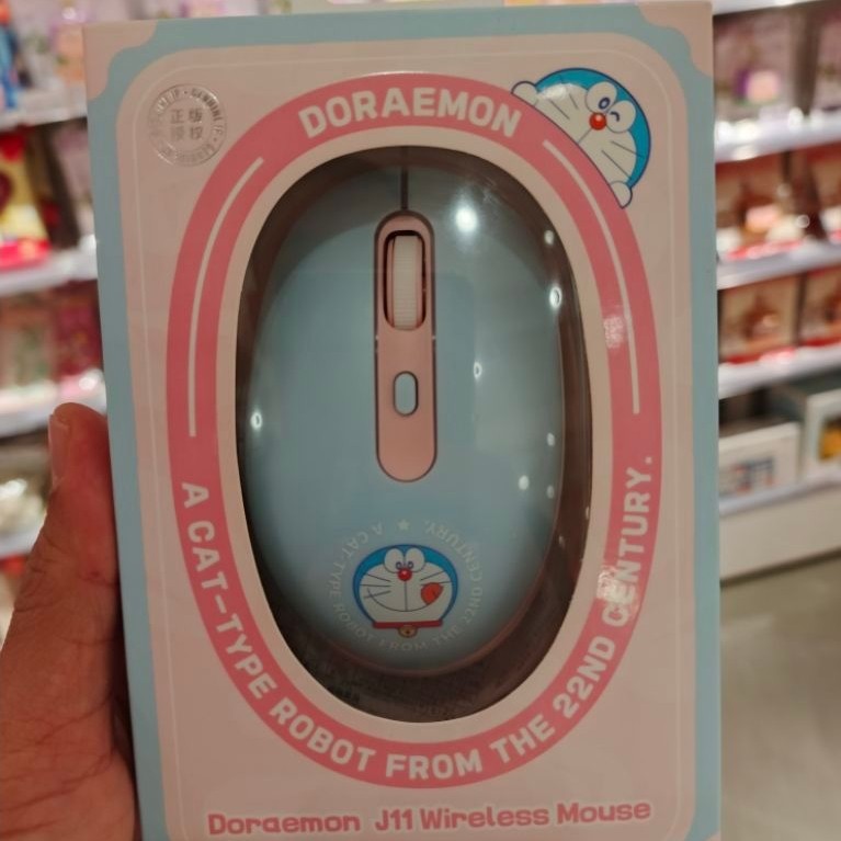 Mouse Wireless Doraemon Wireless Mouse Tanpa Kabel