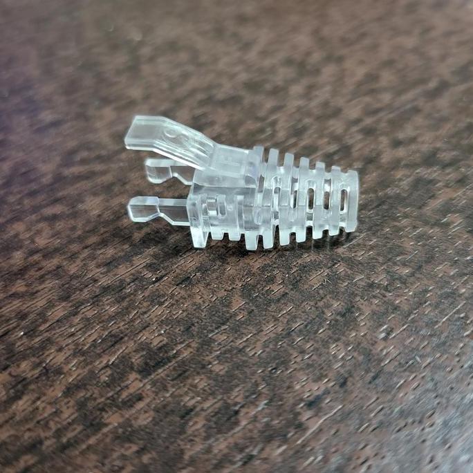 COMMSCOPE PLUG BOOT CAT 5E ISI 50 / AMP SL BOOT TRANSPARARENT CAT 5E
