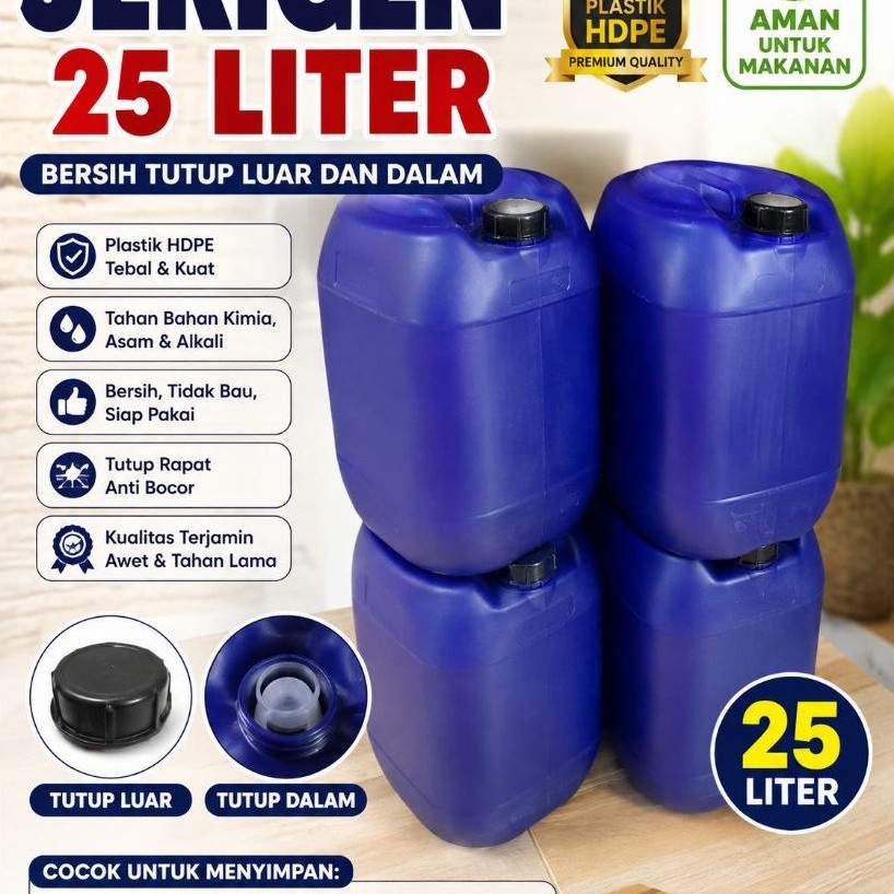 JERIGEN 25 LITER BERSIH