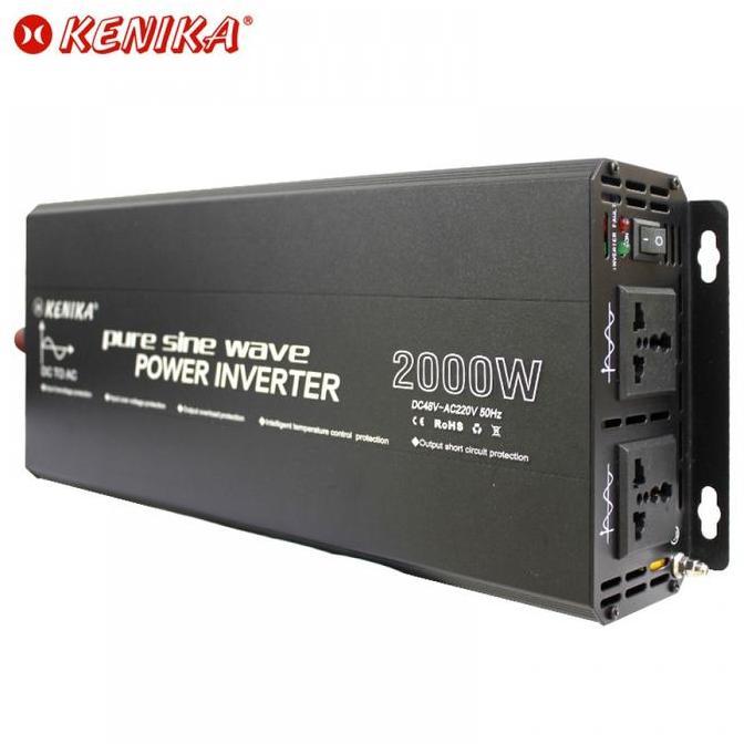 KENIKA PURE SINE WAVE 2000W 48V DC-220V AC POWER INVERTER PSW-2000-48