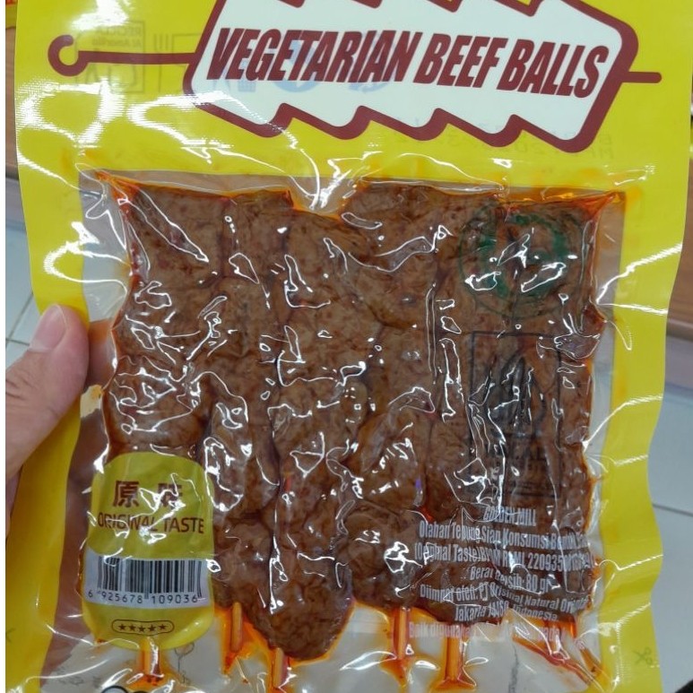 vegetarian beef balls 80gr