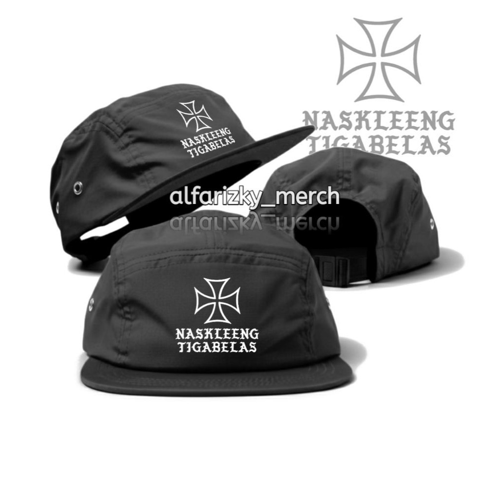 Topi 5 Panel NK 13 - Five Panel Snapback Hat Caps - Topi Lima Panel