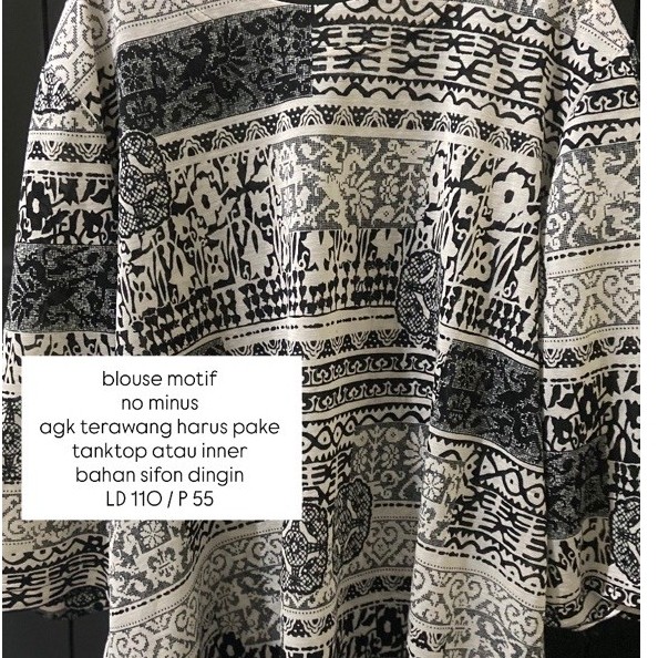 [PL] Blouse Motif Sifon