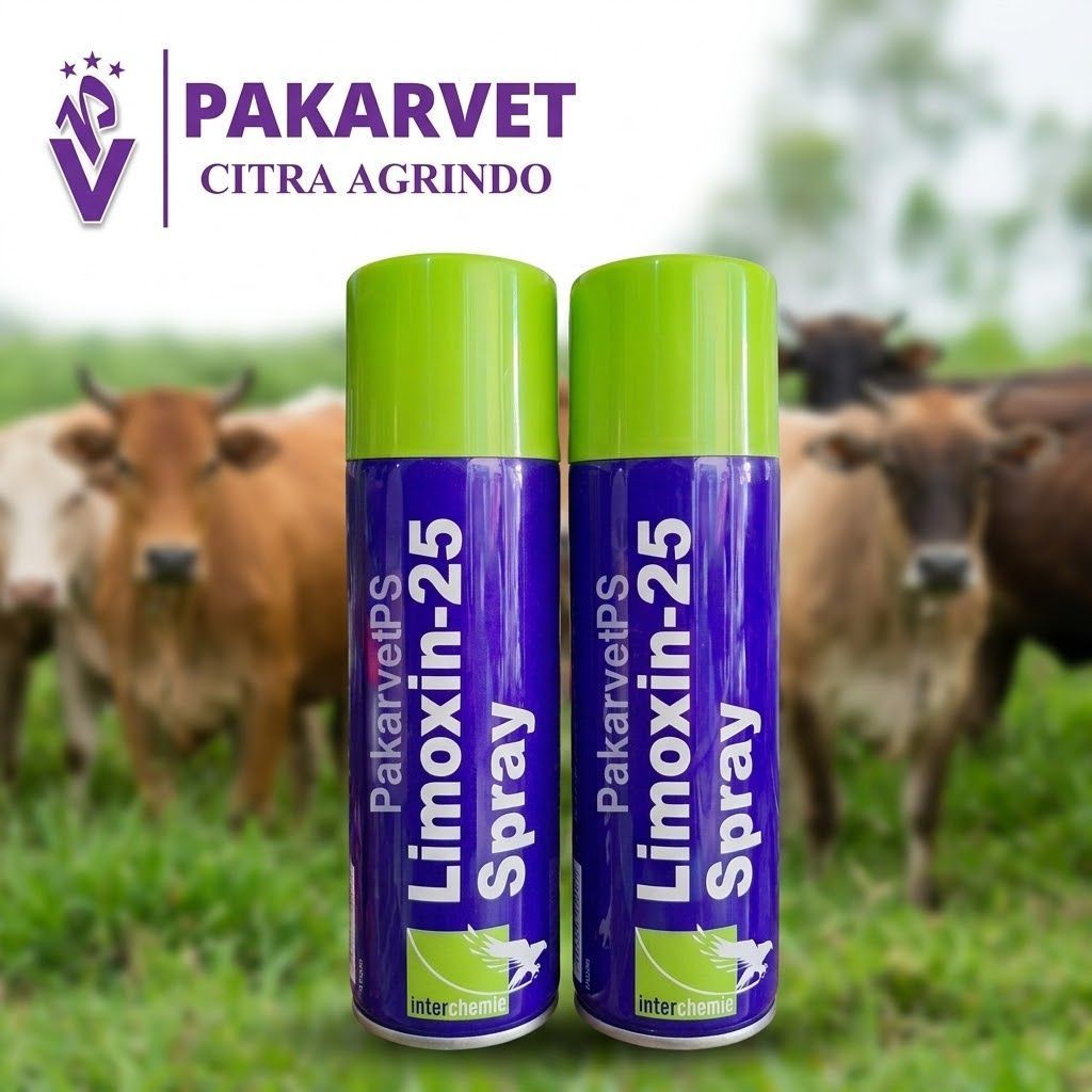 Limoxin 25 Spray untuk Mengobati Luka Hewan
