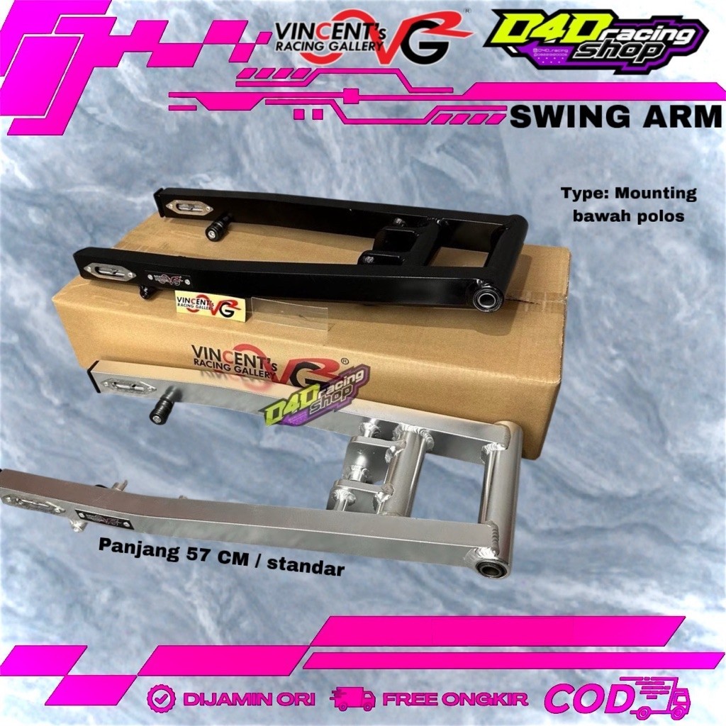 SWING ARM SATRIA FU SASIS CAPIT UDANG SUZUKI 150 VRG MODEL POLOS NON COAK BUKAN DKT ATAU K2R