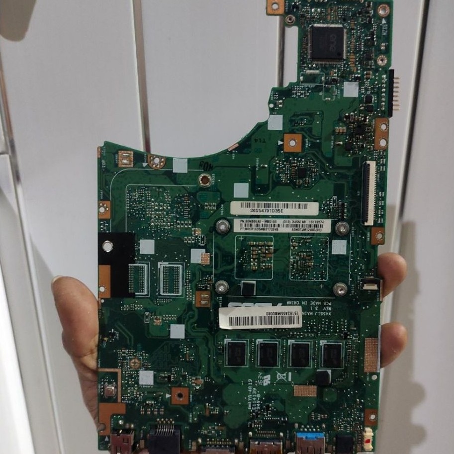 Mobo / Motherboard ASUS A455L Core i3 Single VGA Matot