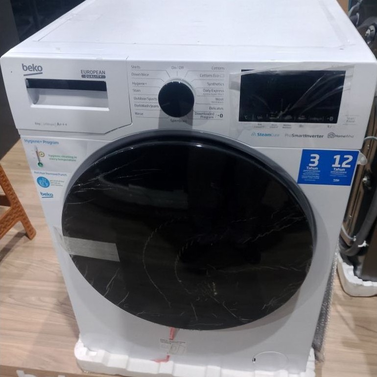 BEKO Mesin Cuci Front Load 8kg WCV 8646 XOST / WCV8646XO