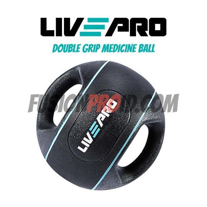 HARGA DISC - Double Grip Medicine Ball Medisin Bola Gym Fitnes Fitness Gym Livepro