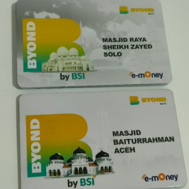 Kartu Emoney BSI Masjid Istiqlal