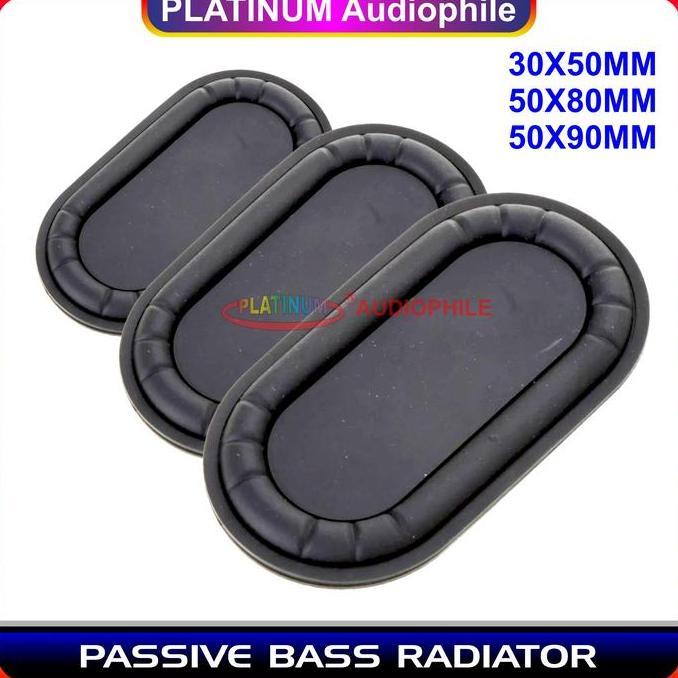 Passive Bass Radiator PBR pasif Oval Membran Subwoofer