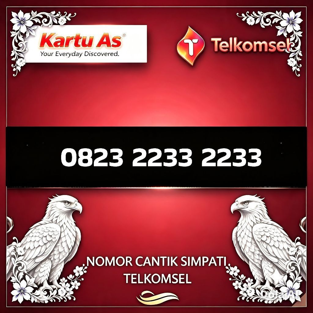 Nomor Cantik simpati kartu As - nomor cantik As-Nomor seri double aabb -