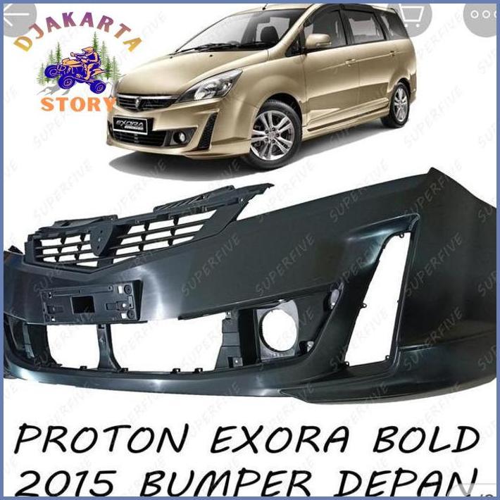 BEMPER DEPAN PROTON EXORA FACELIFT CPS BOLD PRIME CFE BARU PLASTIK ABS BEST QUALITY