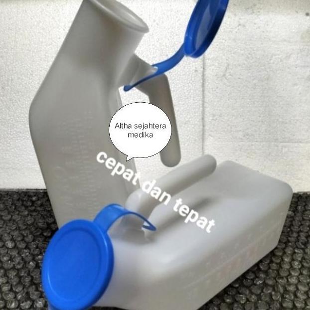 Urinal tutup pria/ Pispot/ tempat kencing pria/ Pispot plastik