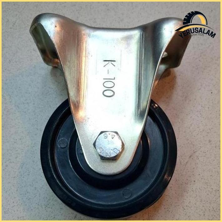 Roda Pu 4 Inchi Edly Medium Heavy Duty ( Mati ) Premium