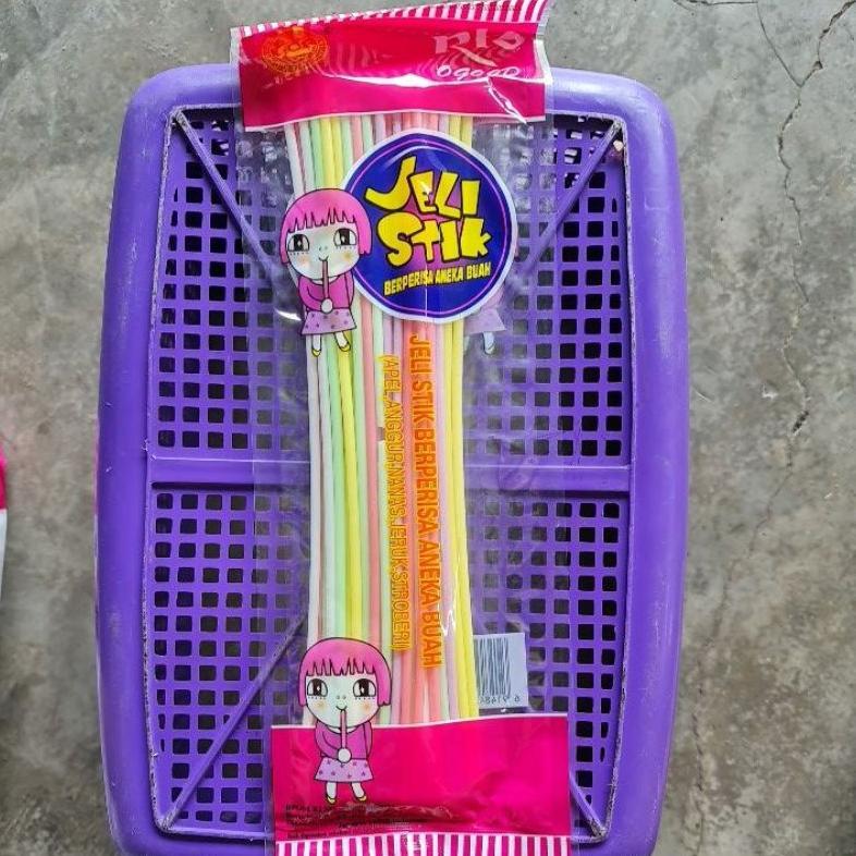 yogurt jeli stik panjang rasa buah