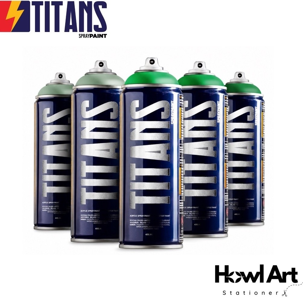 Cat Semprot Titans Paint 400ml Full Colours Etalase 1