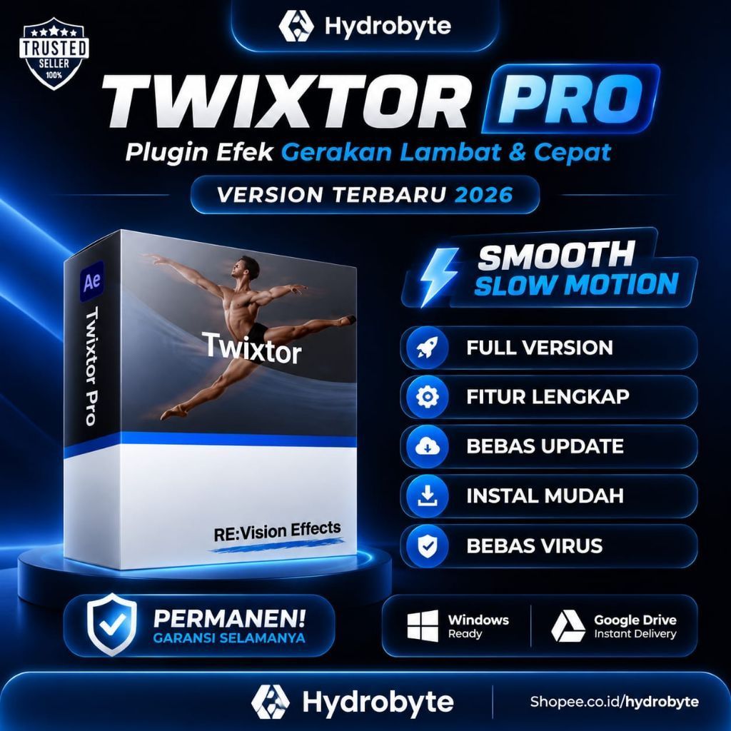 Twixtor Pro 8 Full Version Original Lifetime | For AE & Davinci (WIN & MAC)