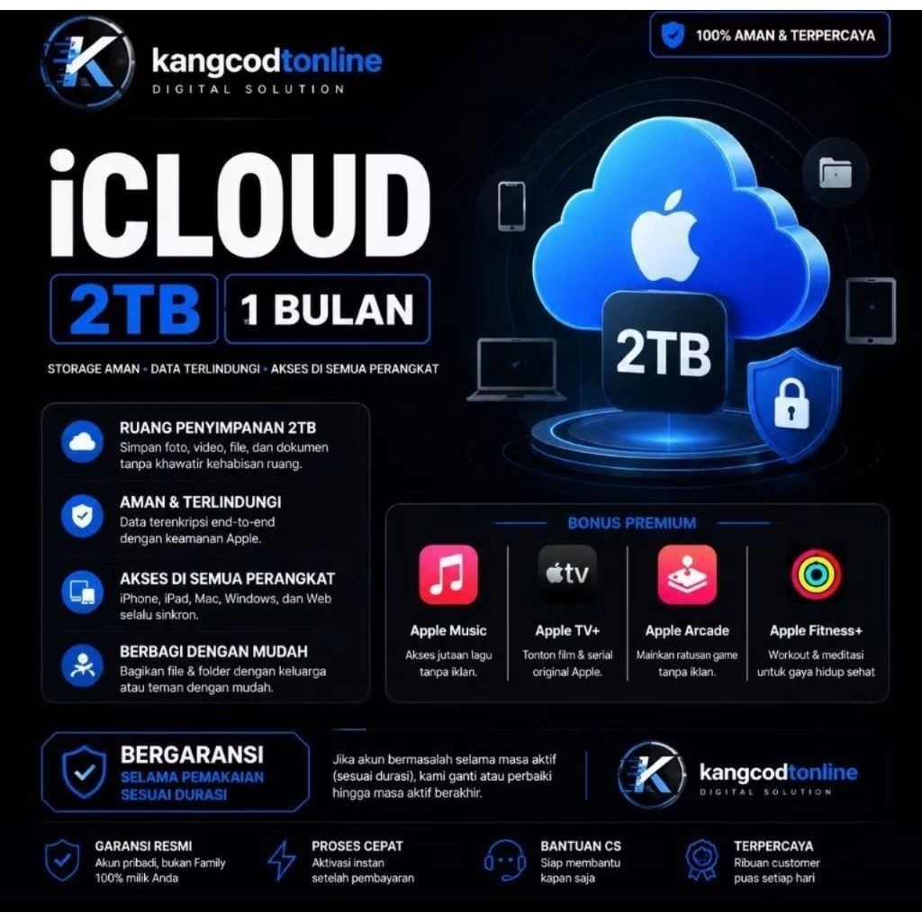 Icloud 2Tb Storage Bonus Apple Music 1 Tahun