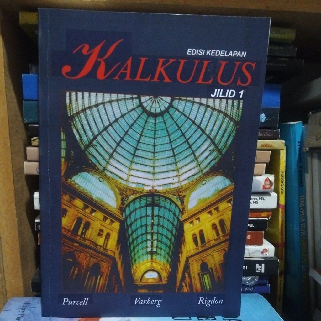 Buku Bekas Kalkulus Edisi Kedelapan Jilid 1 Purcell Varberg Rigdon